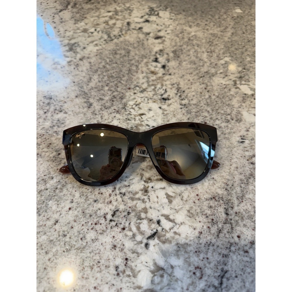 Maui Jim Sunglasses MJ 448-01 52-20-143 ANUENUE Translucent Rootbeer - Picture 2 of 5